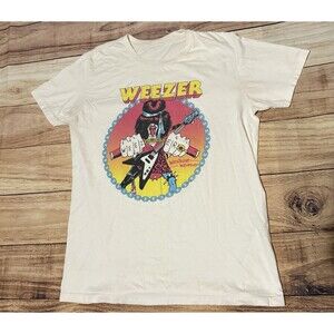 Weezer Shirt Westside Weirdos Rock Band Alternative Music T Shirt No Tag M L?